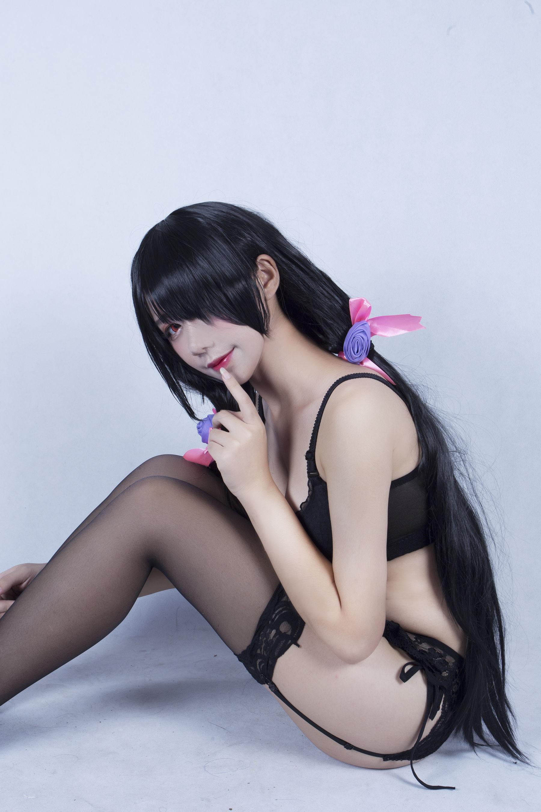 [网红美女Coser] 九曲Jean 《狂三系列》 写真集(14)