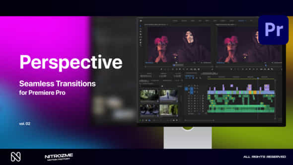 Perspective Transitions Vol 02 For Premiere Pro - VideoHive 49668440