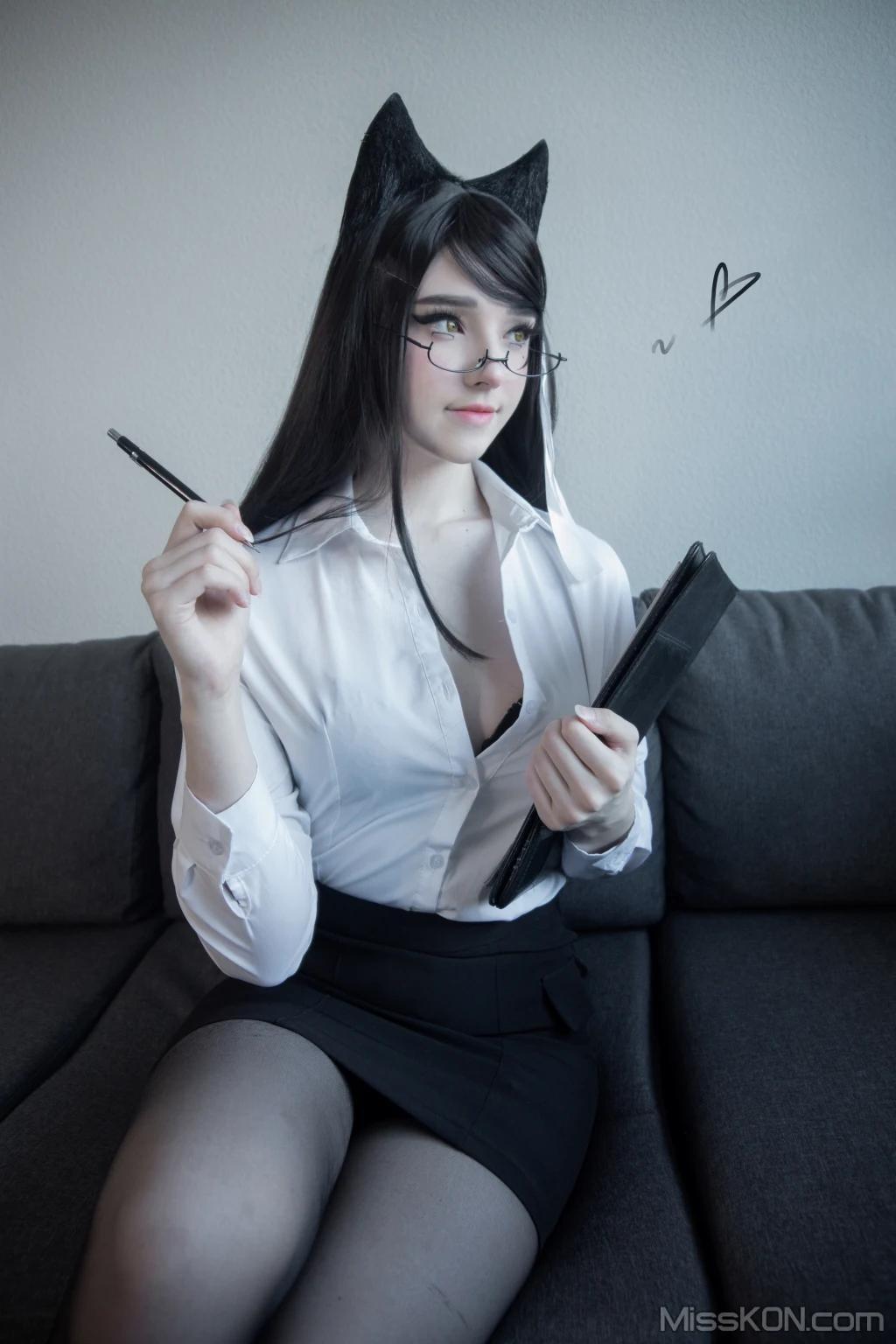 Coser@Candy_Ball: Secretary Atago (54 photos)