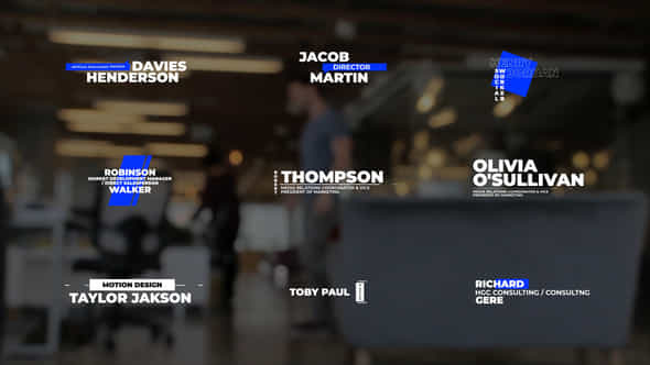 Modern Lower Thirds - VideoHive 51311806