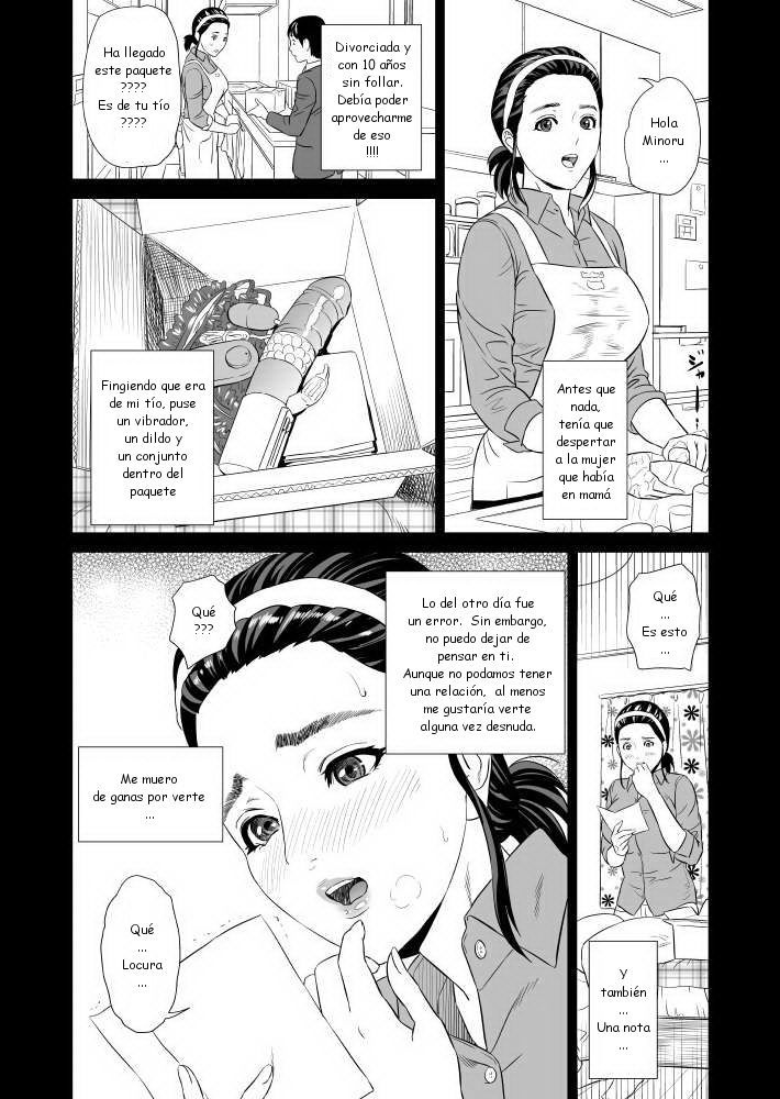 [Hyji] Kinjo Yuuwaku Mama Hen Joshou + Zenpen  La tentación en casa (Mamá. Prólogo) [Spanish] [joselillo]