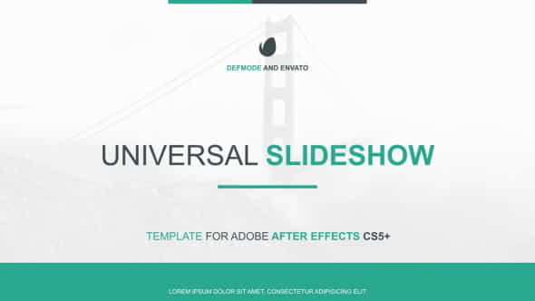 Universal Slideshow Presentation - VideoHive 17168306