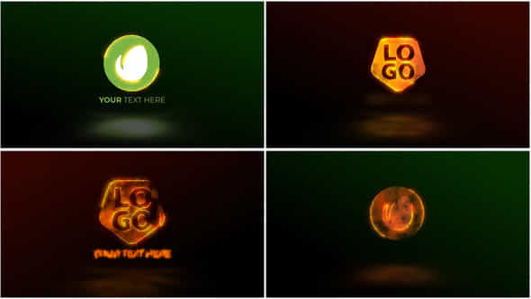 Fire logo Reveal - VideoHive 39075776