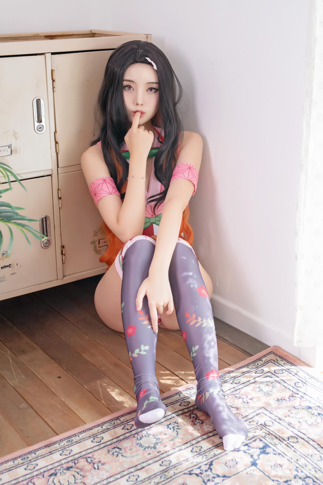 Yuna 유나, [SAINT Photolife] Nezuko x Shinobu(11)