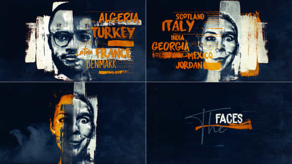 The Faces - VideoHive 25872201