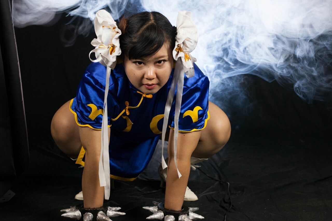 (渡辺さくらん) FIGHT FAT LADY (Sakuran Watanabe) (Mai Shiranui - Fatal Fury) (Chun-Li - Street Figh