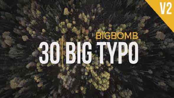Big Typo II - VideoHive 20275881