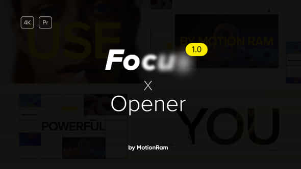 Focus Opener - VideoHive 34147646