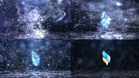 Snow Logo - VideoHive 34133347