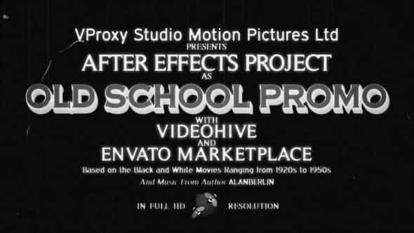 Old School Promo Pack - VideoHive 7908932