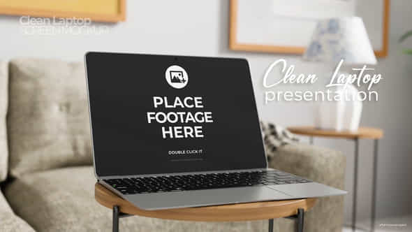Clean Laptop Product Promotion - VideoHive 49905976