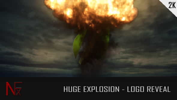 Huge Explosion - Logo Reveal - VideoHive 5138917