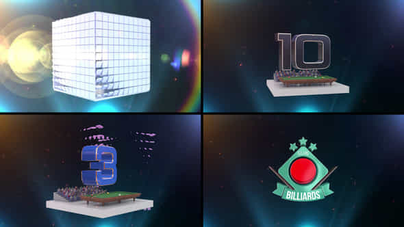 Billiard Countdown - VideoHive 36779232