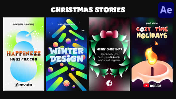 Christmas Stories After Effects - VideoHive 55760954