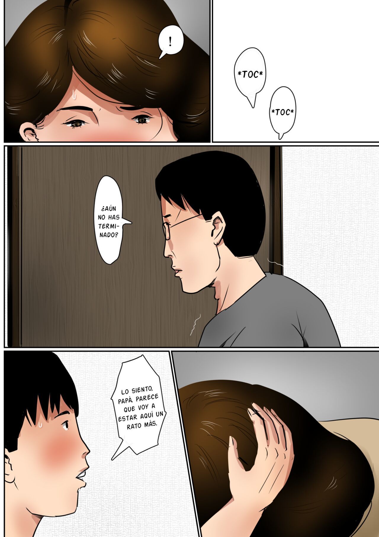 [Oozora Kaiko (Kaiko)] Papa ni wa Naisho no Boshi no Fureai [Spanish] [Ayanokoji el pelao]