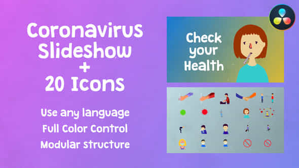 Coronavirus Slideshow - VideoHive 38317081