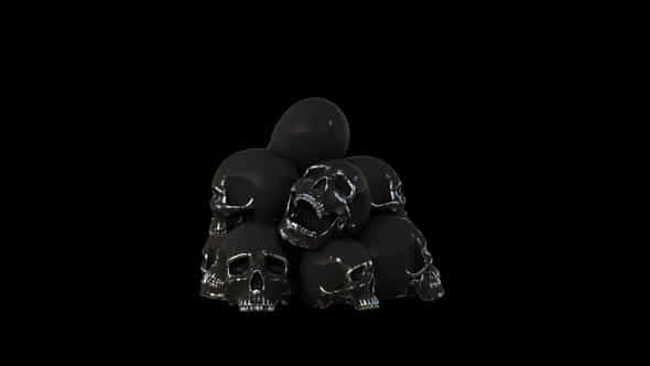 Skulls - VideoHive 27310380