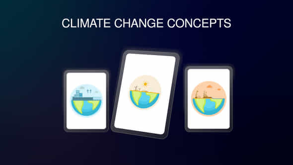 Climate Change Concepts - VideoHive 51246680