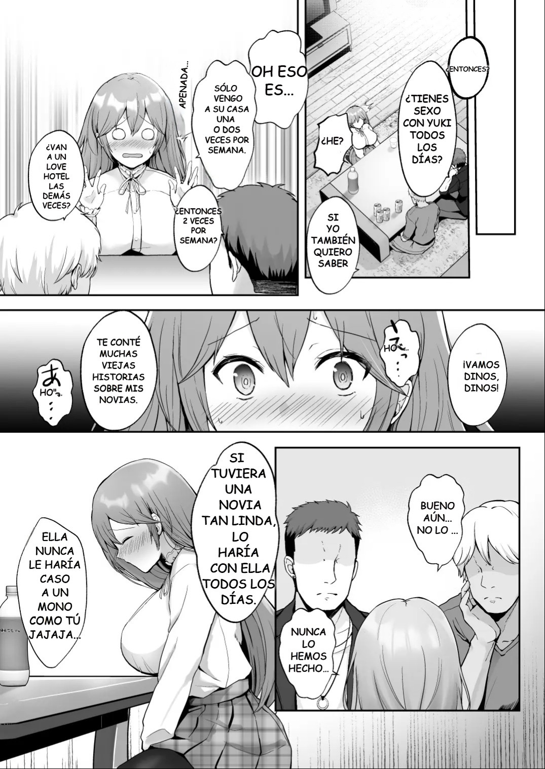 [Graphic L (Erun)] Soshite Kyou mo Moteasobareru [Spanish] [eljonshon34] [Incomplete]