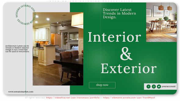 Interior And Exterior Presentation - VideoHive 50144656