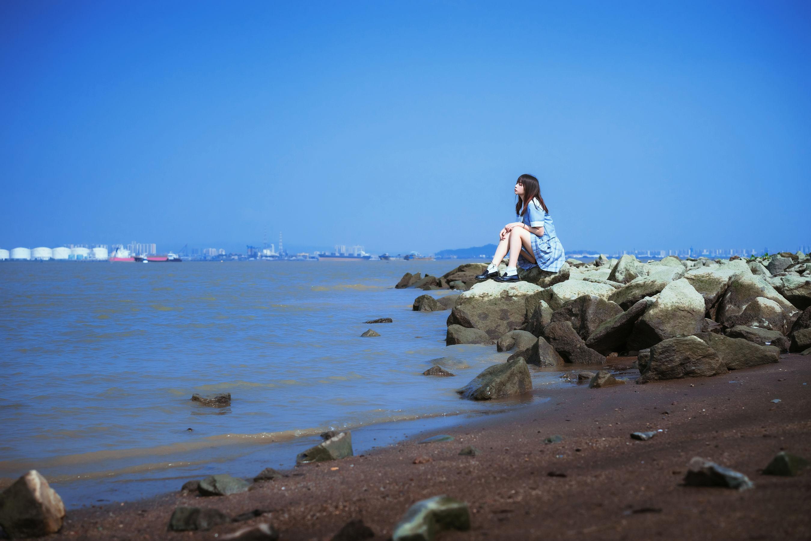 疯猫ss《一起去海鸥岛吧》 [萝莉COS] 写真集(16)