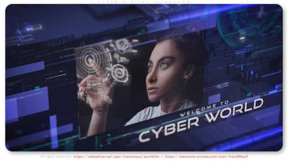 Cyber Digital Slideshow - VideoHive 41221800