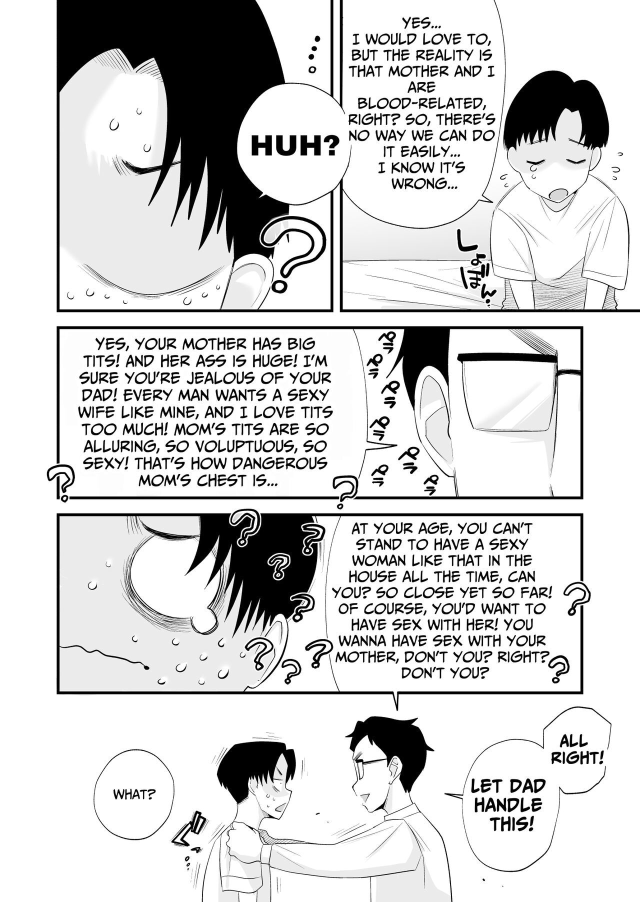 [Haitoku Sensei] Chichioya Kounin! Hasegawa-san Chi no Oyako Kankei  Father Approved! The Hasegawa's Mother-Son Relationship [English]
