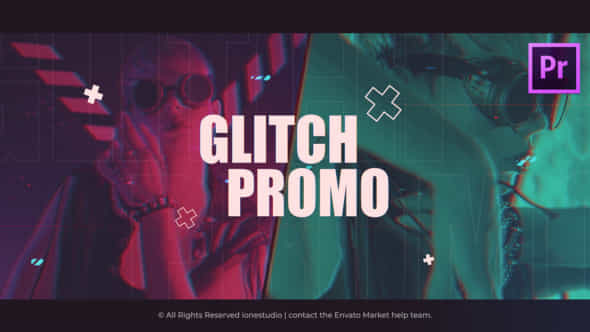 Glitch Opener for - VideoHive 37378260