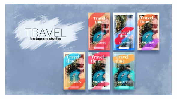 Travel Time Instagram Story - VideoHive 32169131