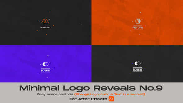 Minimal Logo Reveal - VideoHive 43590816