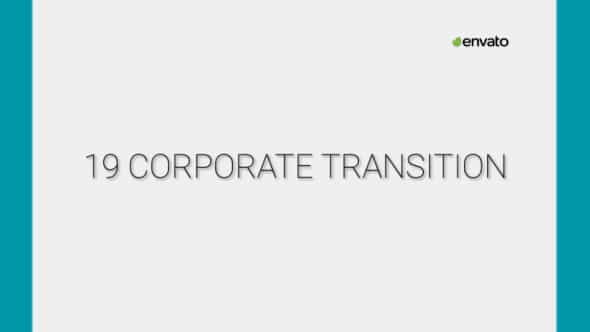 Clean Corporate Transitions - VideoHive 19593200