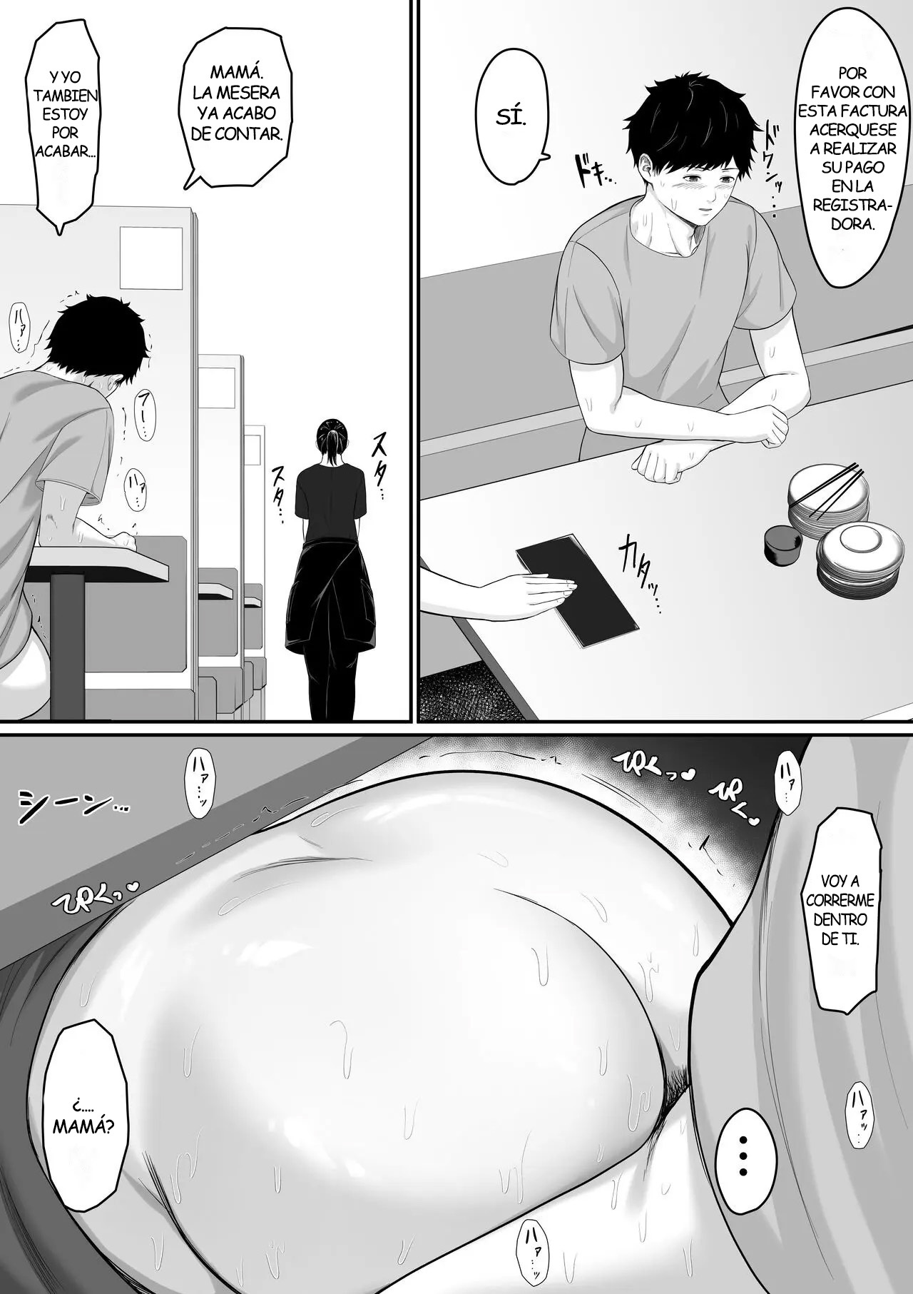 [Kuruto] Okaa-san to Sex wa Dame datteba  No Puedes Tener Sexo Con Tu Madre [Spanish] [Kejotan]