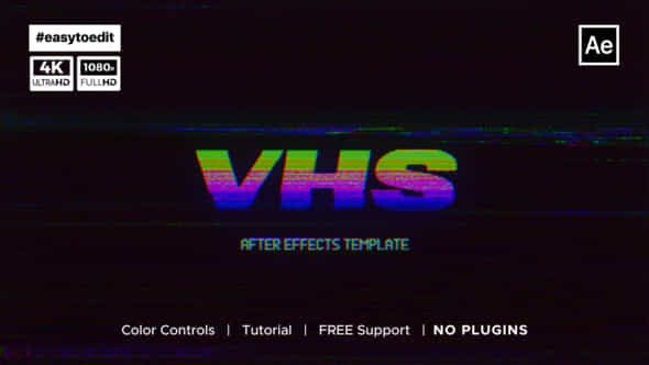 Vhs Logo Reveal - VideoHive 51279501