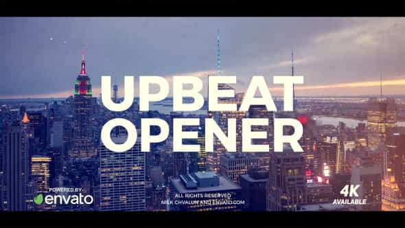 Upbeat Opener - VideoHive 20523426