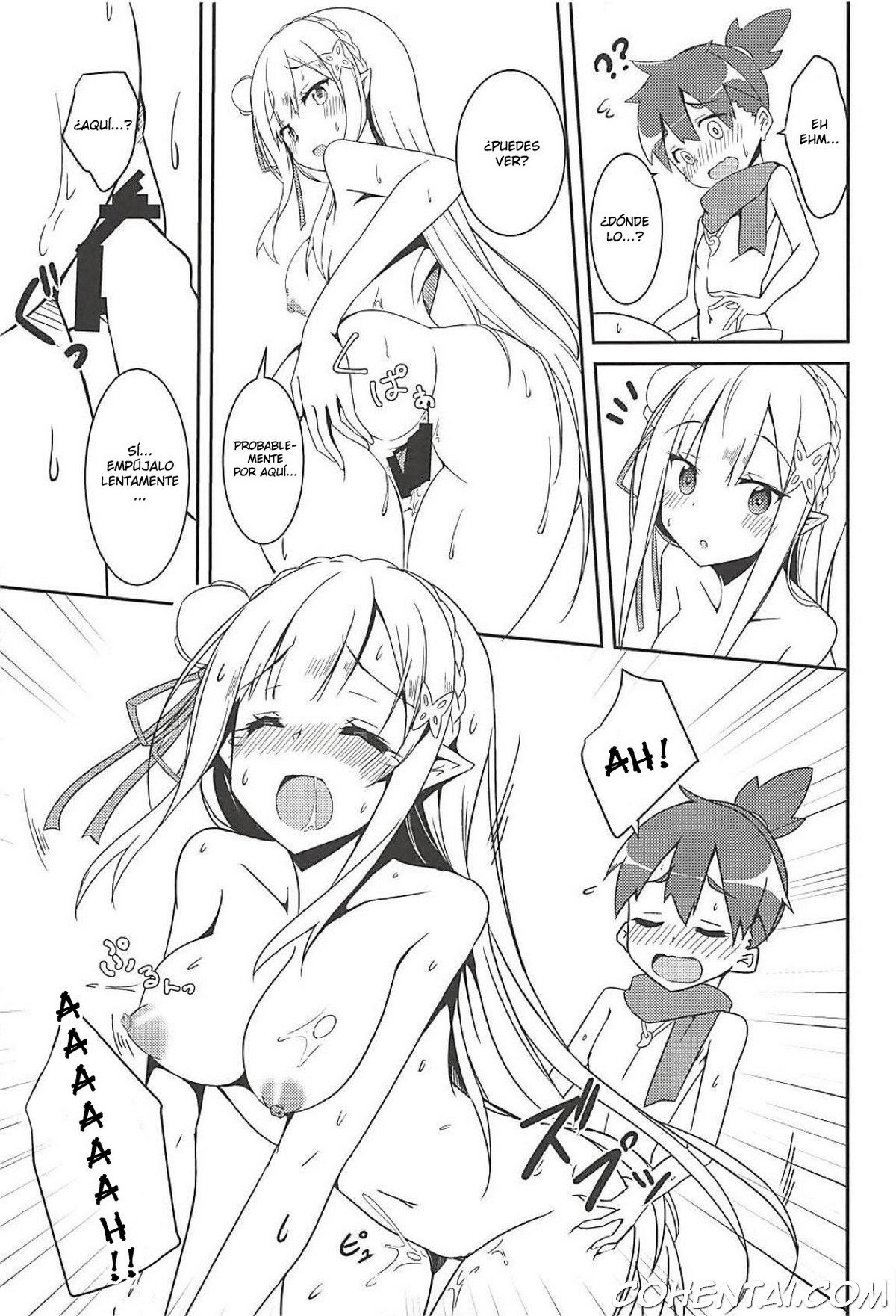 Majo no nokoriga (Re:Zero kara Hajimeru Isekai Seikatsu) xxx comics manga porno doujin hentai español sexo 