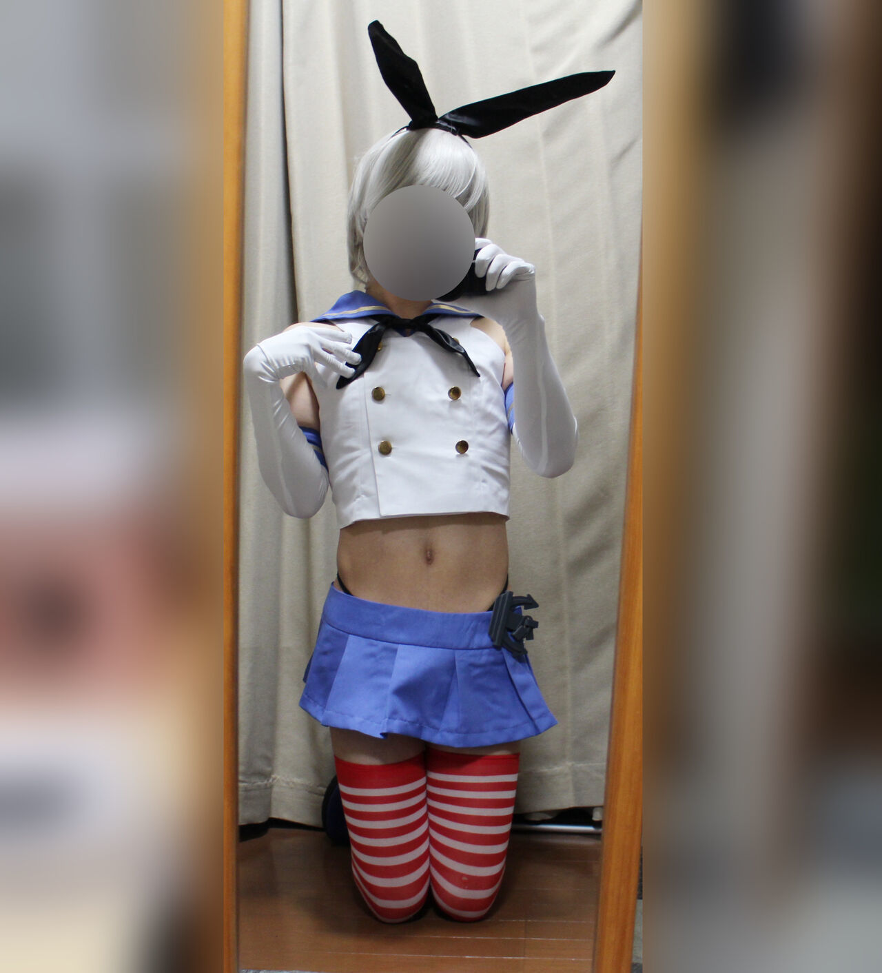 [trans] Hatarabu - z1 & z3 Shimakaze cosplay