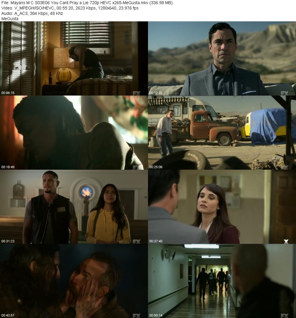 Mayans M C S03E06 You Cant Pray a Lie 720p HEVC x265