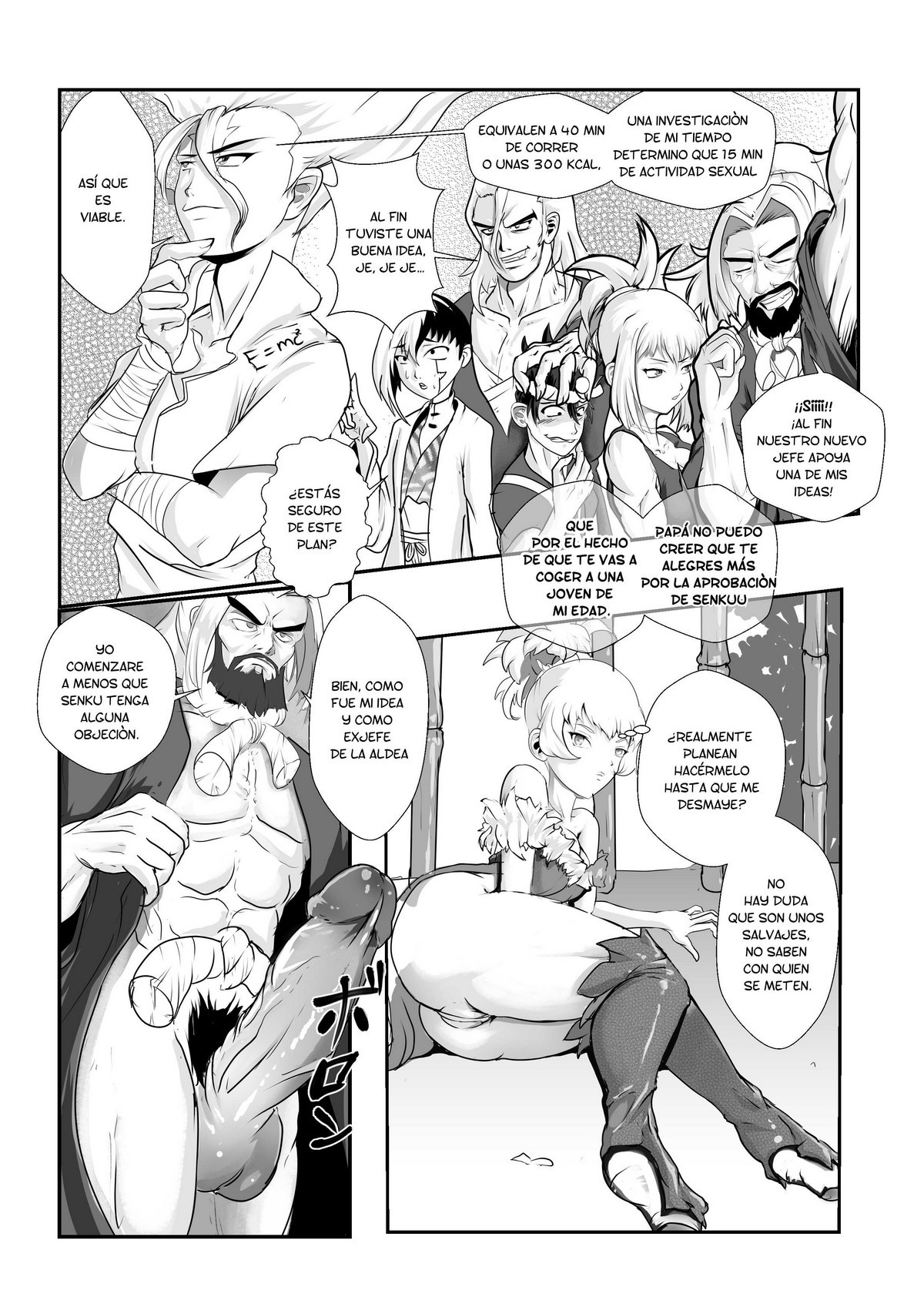 Training Homura (Dr. STONE) xxx comics manga porno doujin hentai español sexo 