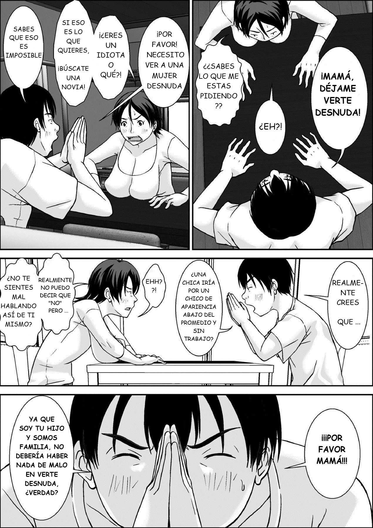 [Hoyoyodou] Kora! Anta Hahaoya o Kudoite Nani Shiyoutte Iu no!  ¡Oye! ¡¿Qué haces seduciendo a tu madre! [Spanish] [GB]