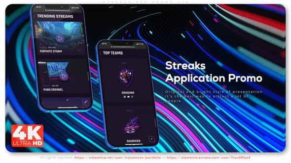 Streaks App Promo A17 - VideoHive 33355546