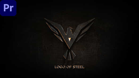 Logo Of Steel Mogrt - VideoHive 51822084