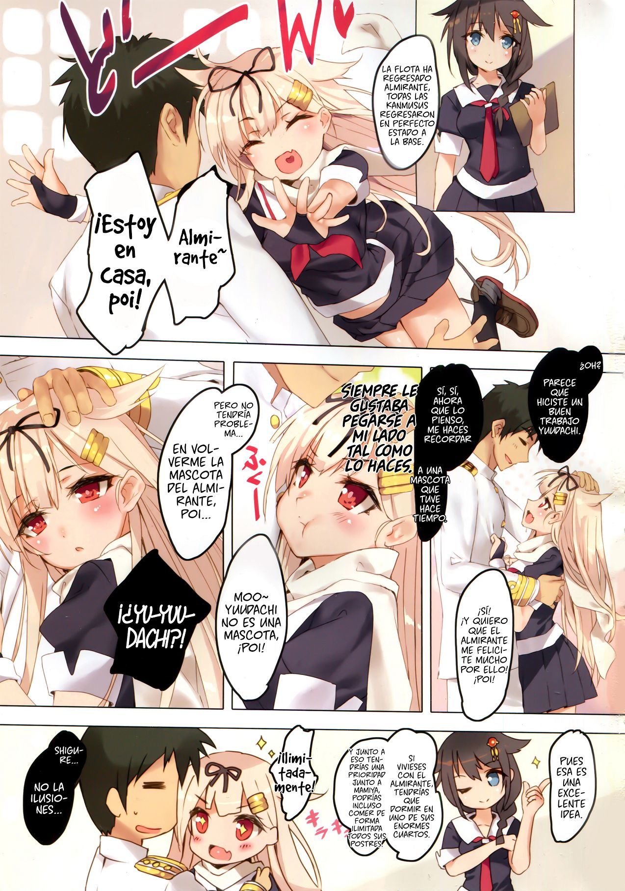 Yuudachi wa Teitoku-san ga Daisukippoi! - 1