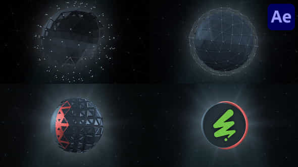 Hitech Futuristic Ball For After Effects - VideoHive 56092971