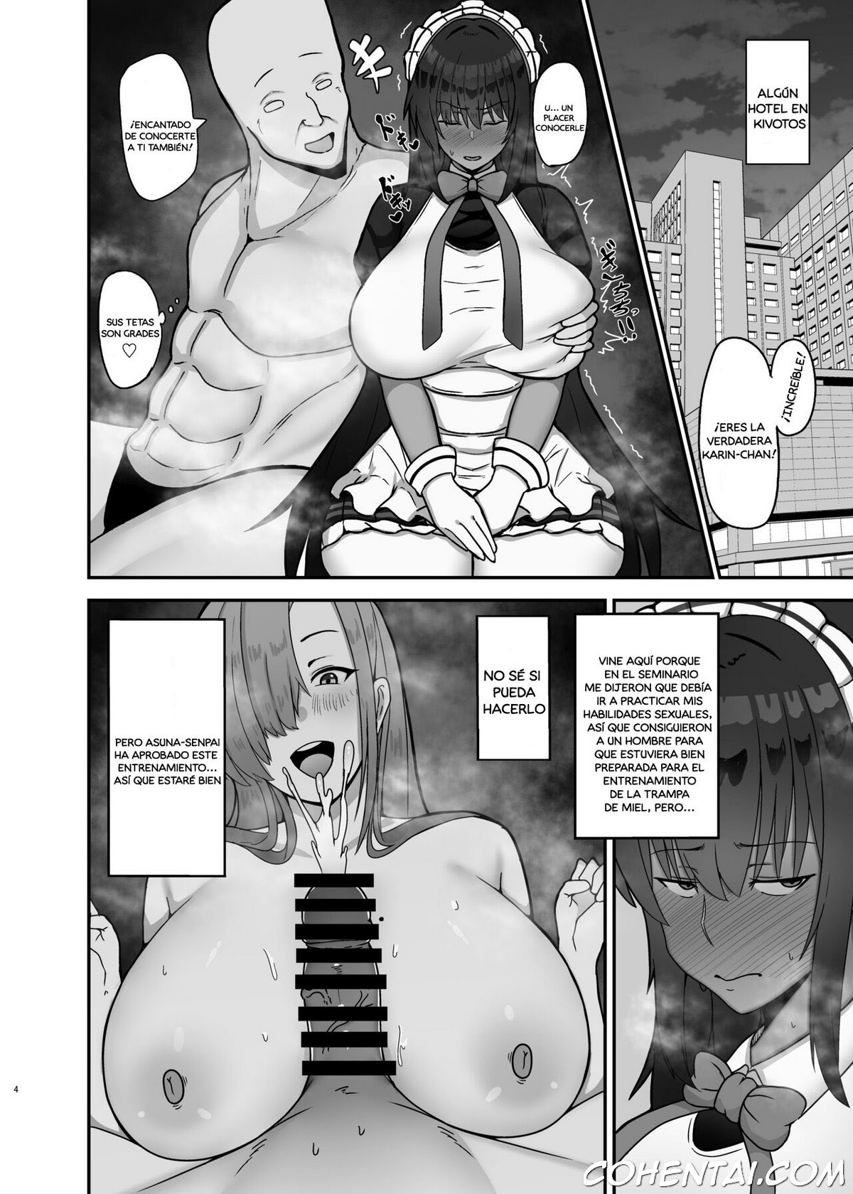 Moomoo Karin (Blue Archive) xxx comics manga porno doujin hentai español sexo 