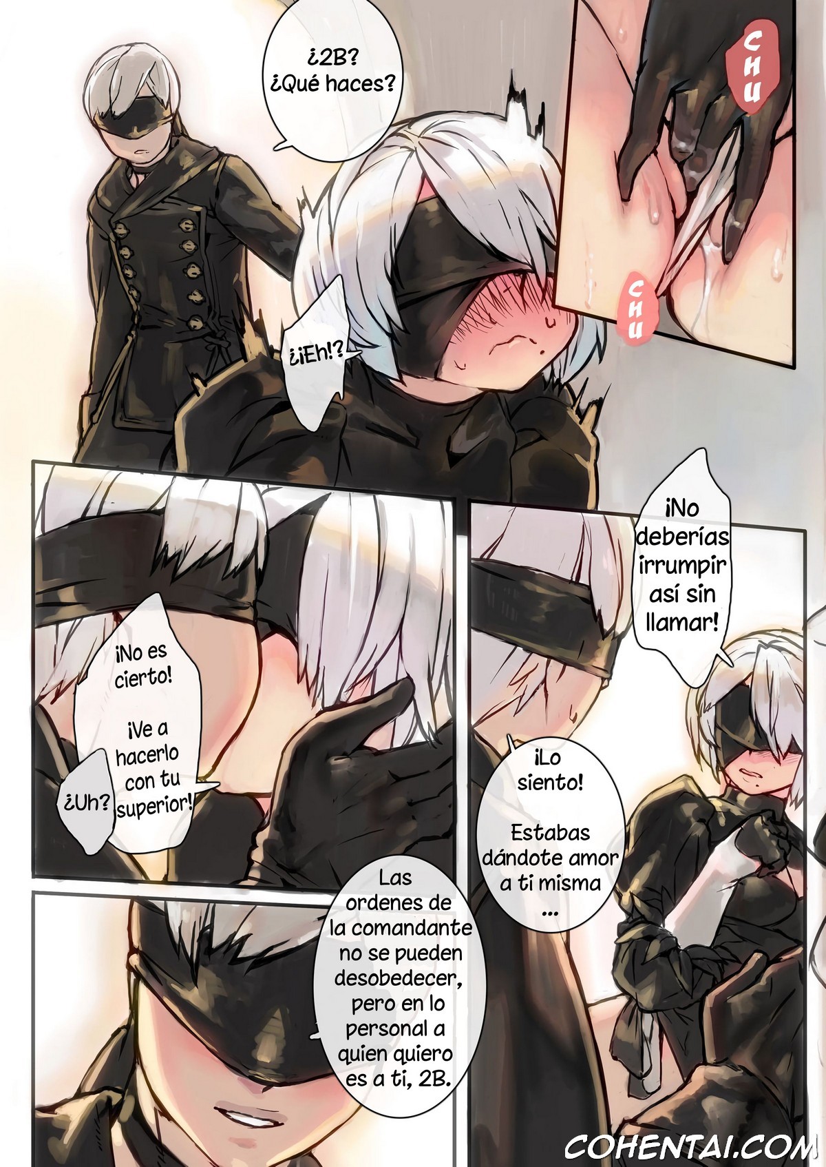 9S2B (NieR:Automata) xxx comics manga porno doujin hentai español sexo 