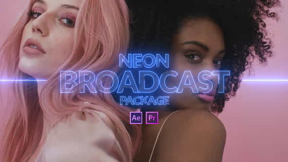 Neon Broadcast Package - VideoHive 24236216