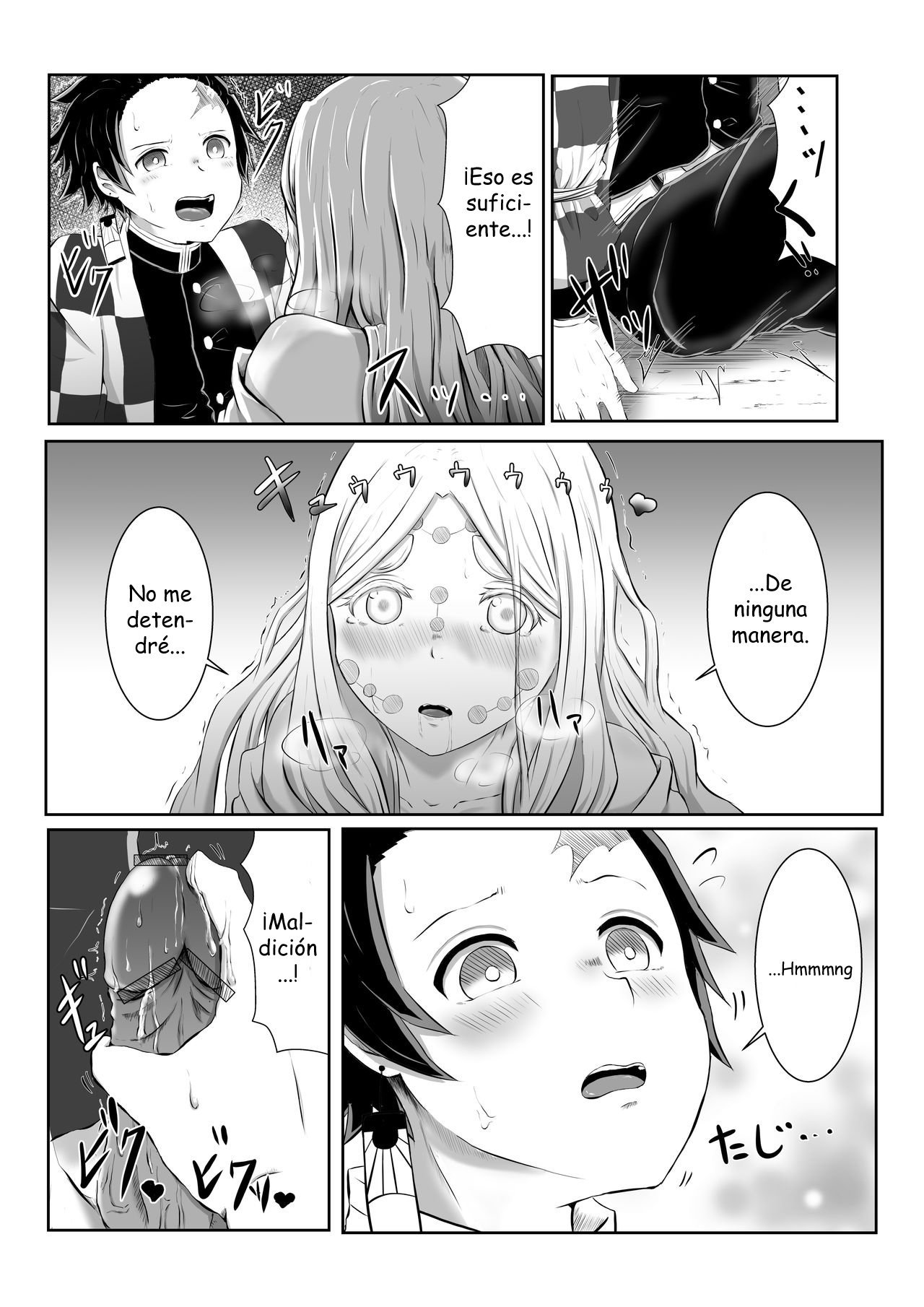 [Shironeko Nokiki] Hinokami Sex. (Kimetsu no Yaiba) [Spanish]