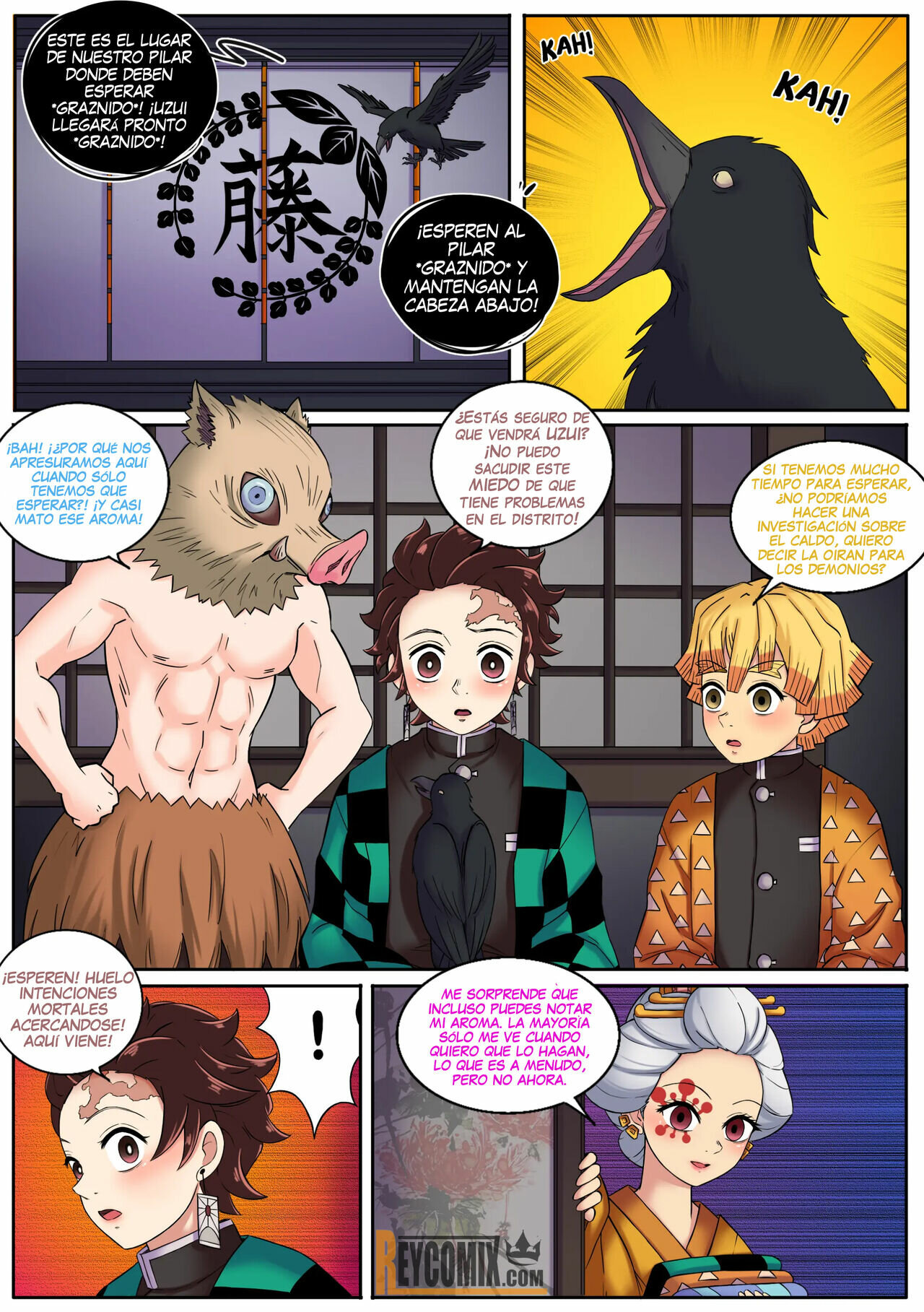 &#91;MeowWithMe&#93; Kimetsu no Yaiba Red Light District &#91;Spanish&#93; - 13