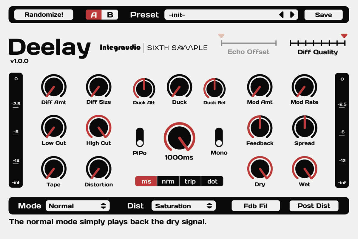 Sixthsample & Integraudio Deelay