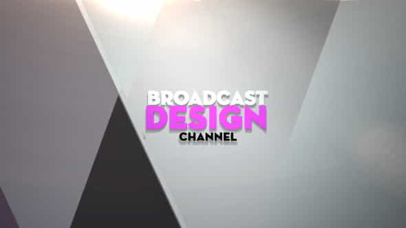 Broadcast Design Channel Ident - VideoHive 8862205